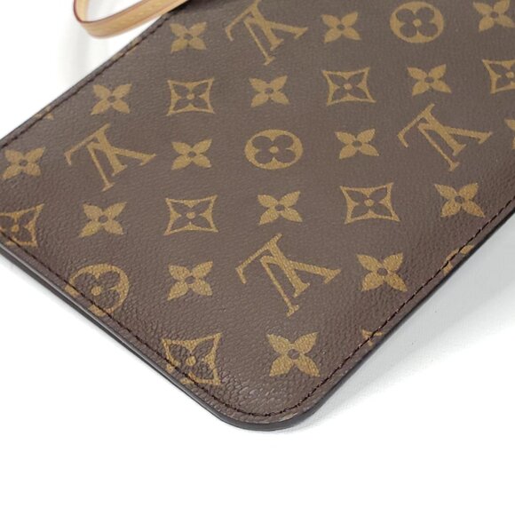 Louis Vuitton Neverfull Wristlet Clutch Monogram White Lux-360-090225 - Picture 9 of 12